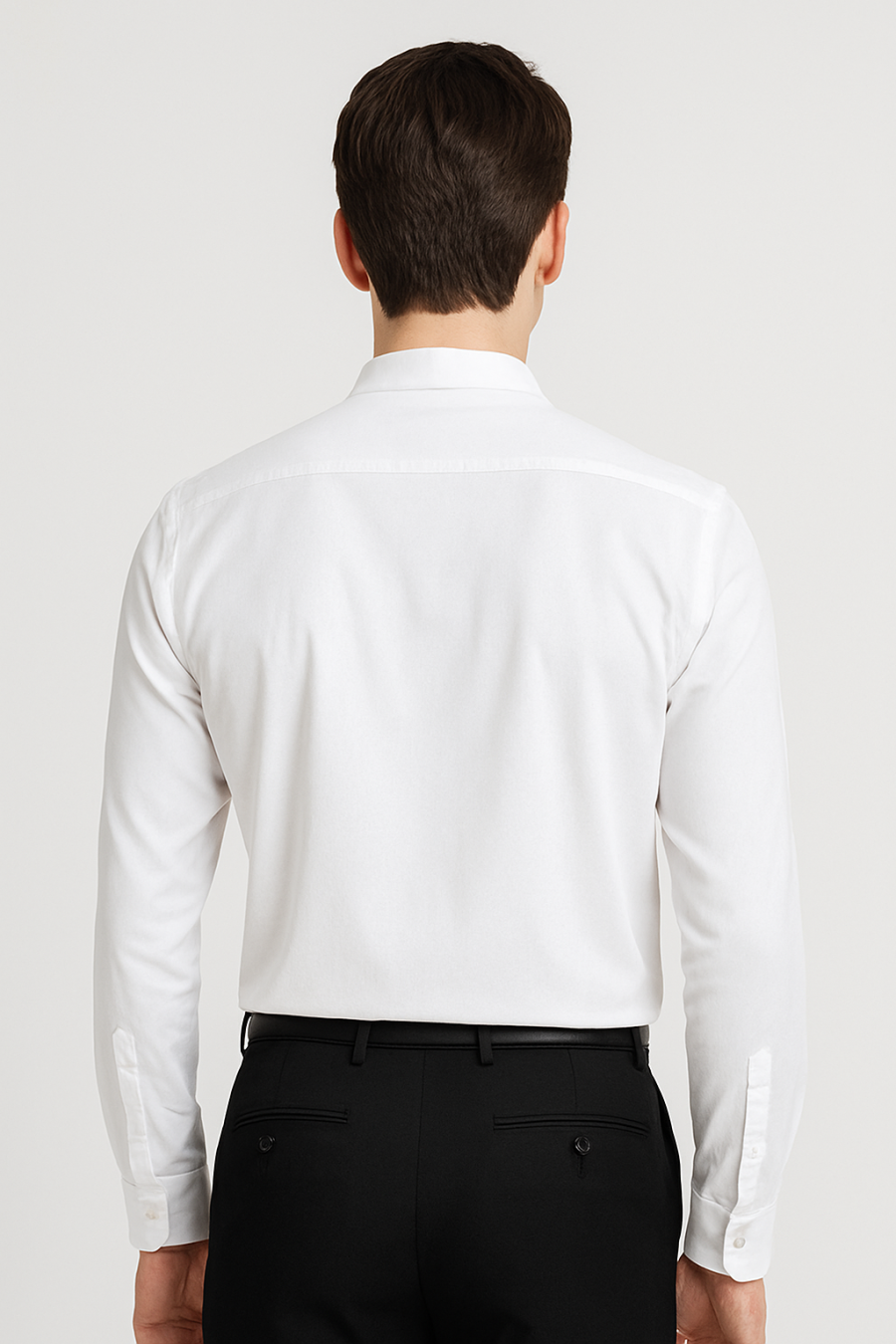 Áo sơ mi nam tay dài cổ trụ - Smart shirt 2025 - Hình ảnh 3
