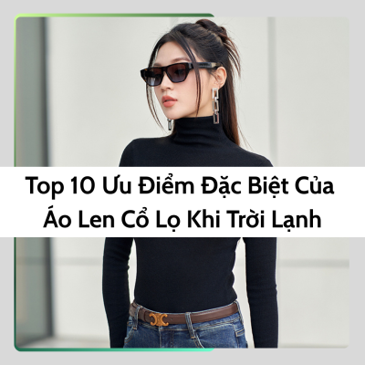 Áo Len Cổ Lọ