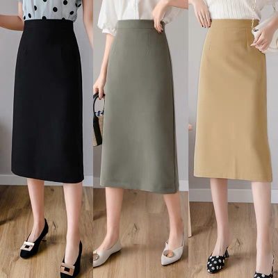 Chân váy công sở cho người béo bụng